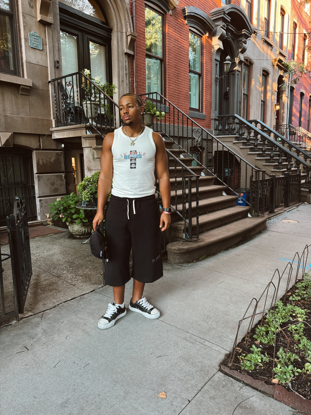 IV LOVE BASICS Three-quarter Sweats